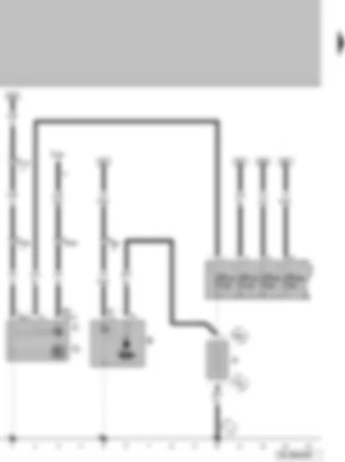 Wiring Diagram  VW FOX 2009 - Battery - starter - alternator - voltage regulator