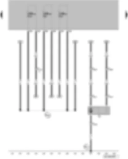 Wiring Diagram  VW FOX 2009 - Radiator fan