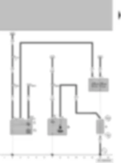 Wiring Diagram  VW FOX 2009 - Battery - starter - alternator - voltage regulator
