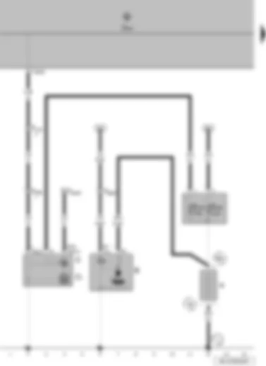 Wiring Diagram  VW FOX 2017 - Battery - starter - alternator - voltage regulator - onboard supply control unit