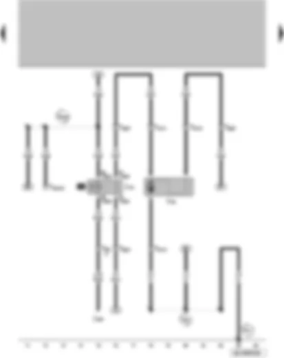 Wiring Diagram  VW FOX 2012 - Radiator fan 2nd speed relay - right radiator fan