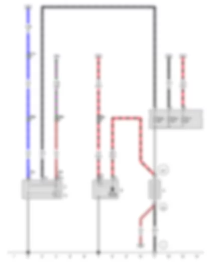 Wiring Diagram  VW FOX 2009 - Battery - Starter - Alternator - Voltage regulator
