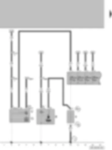 Wiring Diagram  VW FOX 2011 - Battery - starter - alternator - voltage regulator