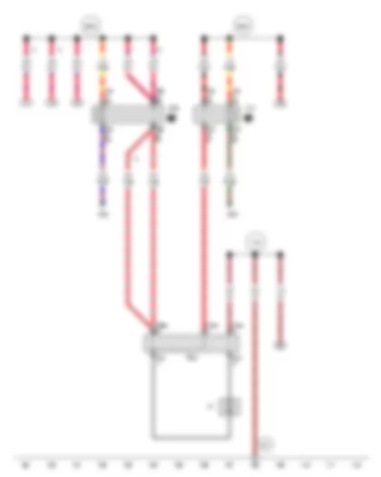 Wiring Diagram  VW FOX 2012 - Radiator fan 2nd speed relay - Fresh air blower and radiator fan relay - Radiator fan series resistor - Radiator fan