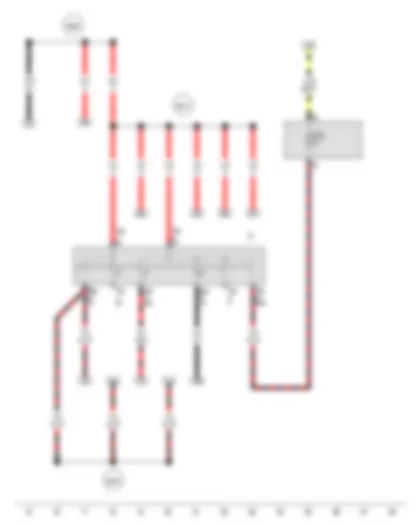 Wiring Diagram  VW FOX 2010 - Ignition/starter switch