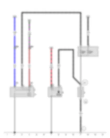Wiring Diagram  VW FOX 2013 - Battery - Starter - Alternator - Voltage regulator