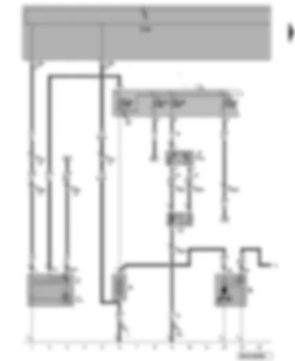 Wiring Diagram  VW FOX 2006 - Battery - starter - alternator - radiator fan