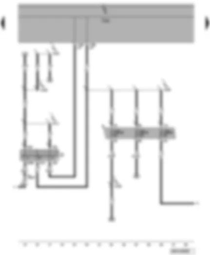 Wiring Diagram  VW FOX 2007 - Ignition/starter switch