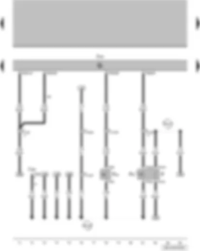 Wiring Diagram  VW FOX 2012 - Brake light switch - clutch pedal switch - brake pedal switch - engine control unit