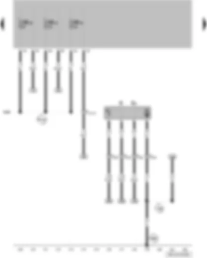 Wiring Diagram  VW FOX 2010 - Fuel gauge sender - fuel system pressurisation pump