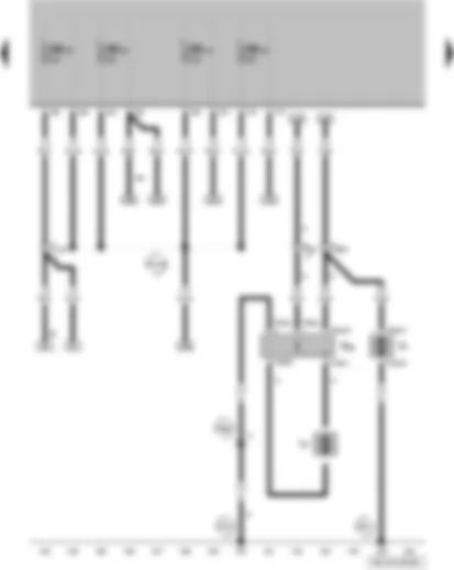 Wiring Diagram  VW FOX 2010 - Radiator fan series resistor - radiator fan