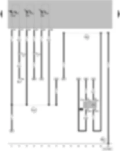 Wiring Diagram  VW FOX 2006 - X contact relief relay
