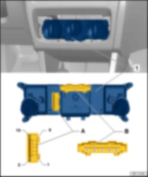 VW FOX 2015 Onboard network control unit: BFM J519