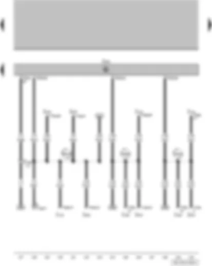 Wiring Diagram  VW GOL 2009 - Engine control unit