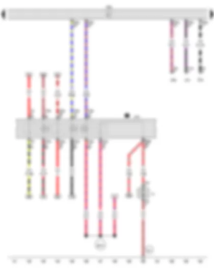 Wiring Diagram  VW GOL 2014 - Electric drive main relay - Engine control unit - Radiator fan