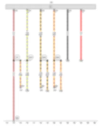 Wiring Diagram  VW GOL 2010 - Selector lever sensors control unit