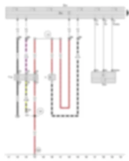 Wiring Diagram  VW GOL 2010 - Operating unit in steering wheel - Tiptronic switch in steering wheel to shift down - Multifunction buttons on left in steering wheel - Airbag coil connector and return ring with slip ring - Horn plate