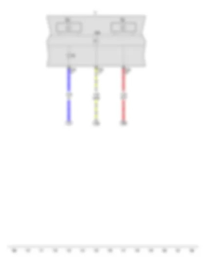 Wiring Diagram  VW GOL 2010 - Rev. counter - Speedometer - Control unit in dash panel insert - Dash panel insert - Alternator warning lamp