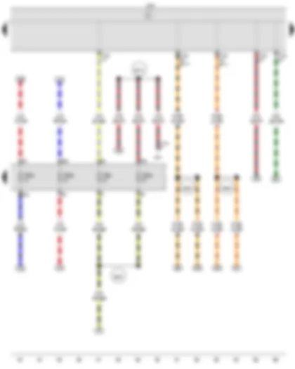Wiring Diagram  VW GOL 2013 - Onboard supply control unit