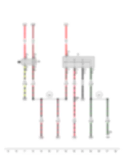 Wiring Diagram  VW GOL 2007 - Ignition/starter switch - X-contact relief relay