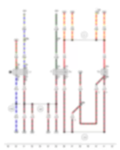 Wiring Diagram  VW GOL 2008 - Brake light switch - Brake pedal switch - Fuel pump relay