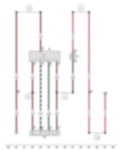 Wiring Diagram  VW GOL 2007 - Fresh air blower switch - Fresh air blower series resistor with overheating fuse - Fresh air blower