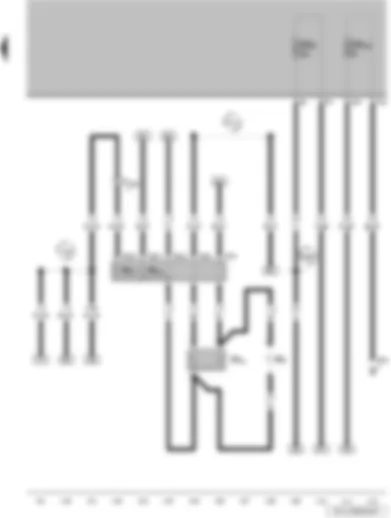 Wiring Diagram  VW GOL 2008 - Left tail light bulb - rear left turn signal bulb - left reversing light bulb - left brake and tail light bulb