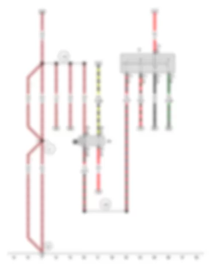 Wiring Diagram  VW GOL 2008 - Ignition/starter switch - X-contact relief relay