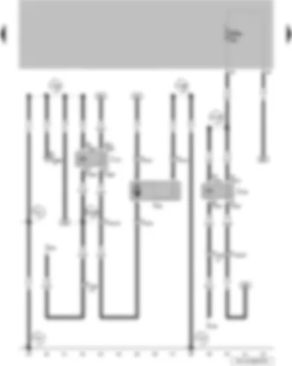 Wiring Diagram  VW GOL 2013 - Radiator fan 2nd speed relay - fresh air blower and radiator fan relay - radiator fan on right of radiator