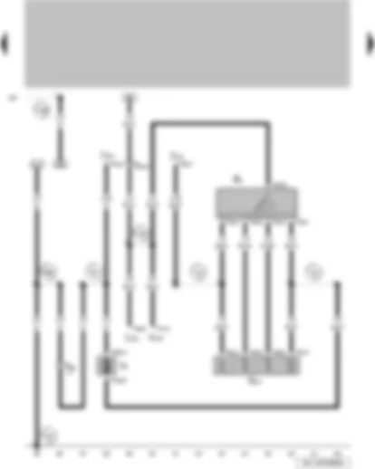 Wiring Diagram  VW GOL 2008 - Fresh air blower switch - fresh air blower series resistor with overheating fuse - fresh air blower