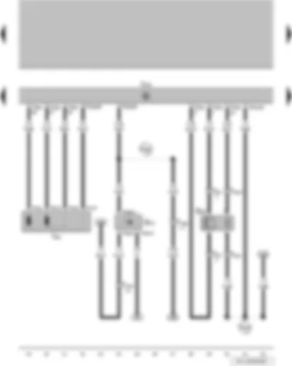 Wiring Diagram  VW GOL 2010 - Speedometer sender - lambda probe - engine control unit - throttle valve positioner