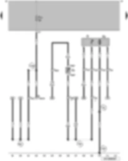 Wiring Diagram  VW GOL 2010 - Fuel gauge sender - coolant temperature sender - fuel system pressurisation pump