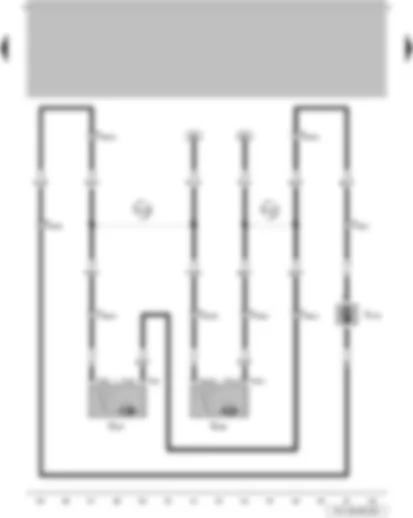 Wiring Diagram  VW GOL 2013 - Rear lid lock motor - rear left central locking motor - rear right central locking motor