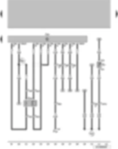 Wiring Diagram  VW GOL 2014 - Coolant temperature display sender - Lambda probe - engine control unit