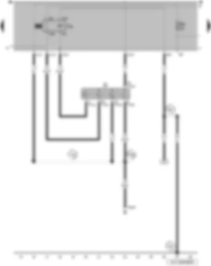 Wiring Diagram  VW GOL 2005 - Ignition/starter switch - X-contact relief relay