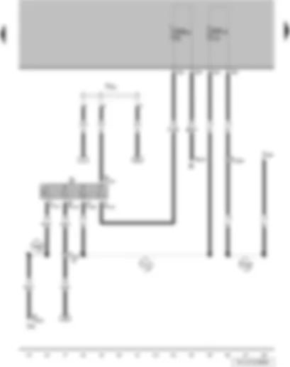 Wiring Diagram  VW GOL 2009 - Ignition/starter switch - terminal 30 wiring junction
