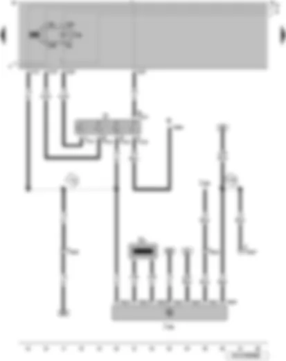 Wiring Diagram  VW GOL 2007 - Ignition/starter switch - immobilizer reader coil - X-contact relief relay - immobilizer control unit