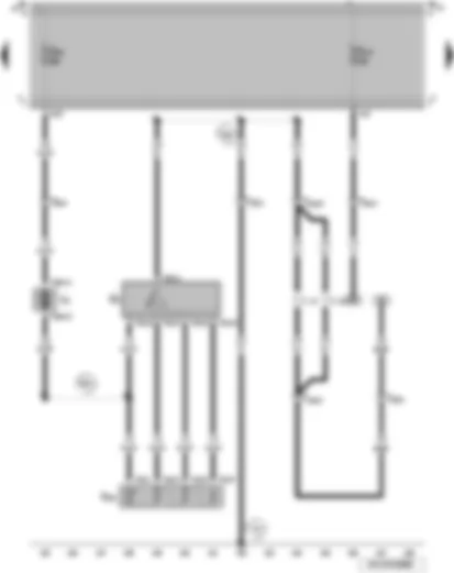 Wiring Diagram  VW GOL 2007 - Fresh air blower switch - fresh air regulator illumination bulb - fresh air blower series resistor with overheating fuse - fresh air blower