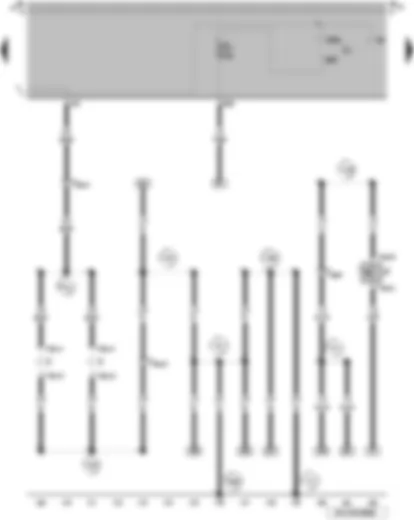 Wiring Diagram  VW GOL 2007 - Brake light switch - number plate light