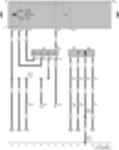 Wiring Diagram  VW GOL 2013 - Ignition/starter switch - fuel gauge sender - fuel system pressurisation pump - X-contact relief relay
