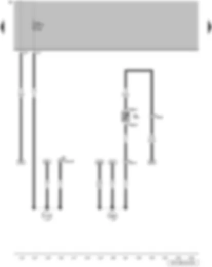 Wiring Diagram  VW GOL 2009 - Coolant temperature display sender - fuse