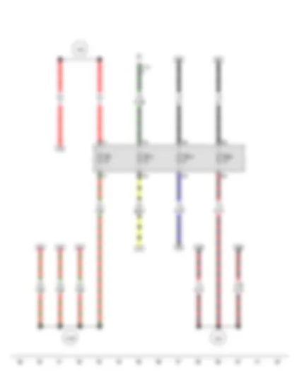 Wiring Diagram  VW GOL 2007 - Fuse 7 in fuse holder A - Fuse 14 in fuse holder A - Fuse 19 in fuse holder A - Fuse 20 in fuse holder A