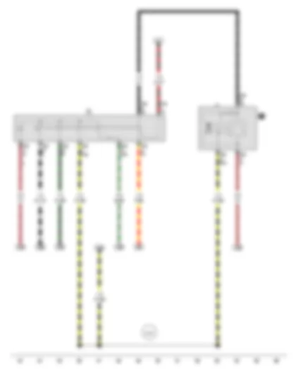 Wiring Diagram  VW GOL 2014 - Hazard warning light switch - Turn signal relay - Indicator lamp for hazard warning light
