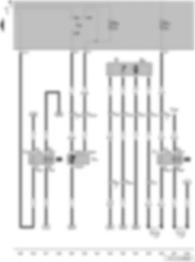 Wiring Diagram  VW GOL 2014 - Fuel gauge sender - fuel system pressurisation pump - fuel pump relay - main beam relay - rear window wiper motor