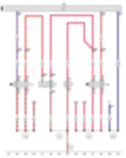 Wiring Diagram  VW GOL 2011 - Radiator fan 2nd speed relay - Fresh air blower and radiator fan relay - Engine control unit - Radiator fan