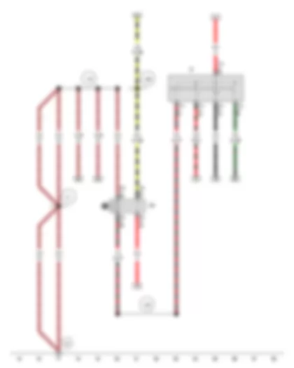 Wiring Diagram  VW GOL 2010 - Ignition/starter switch - X-contact relief relay