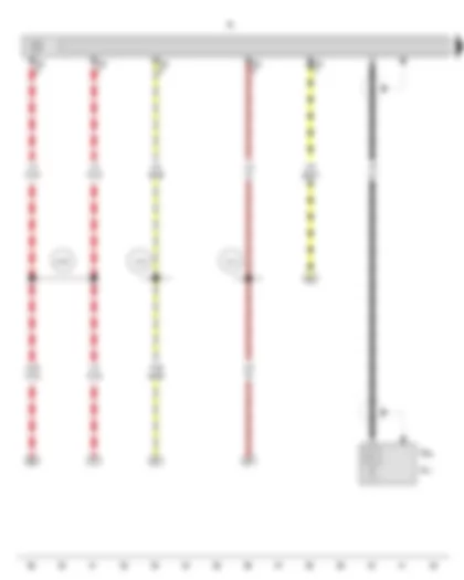 Wiring Diagram  VW GOL 2010 - Radio - Aerial - Aerial amplifier