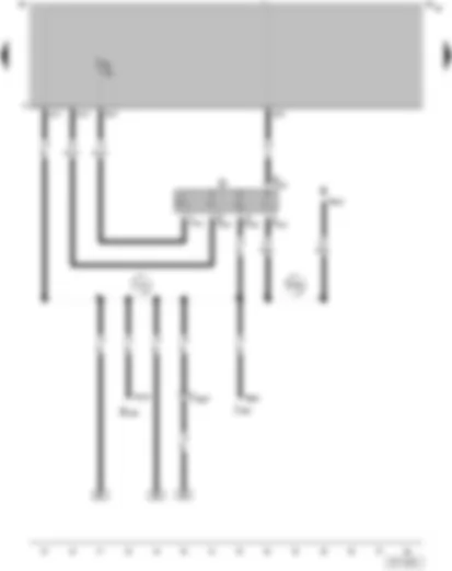Wiring Diagram  VW GOL 2005 - Ignition/starter switch