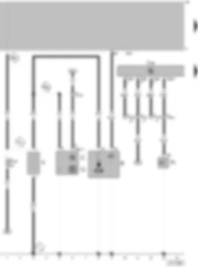 Wiring Diagram  VW GOL 2003 - Battery - Starter - Alternator - Voltage regulator - Driver door contact switch - Diesel direct injection system control unit