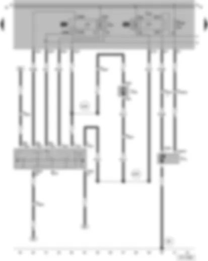 Wiring Diagram  VW GOL 2002 - Intermittent wiper switch - Rear window wiper/washer relay - Automatic intermittent wash/wipe relay - Rear window wiper motor - Windscreen and rear window washer pump